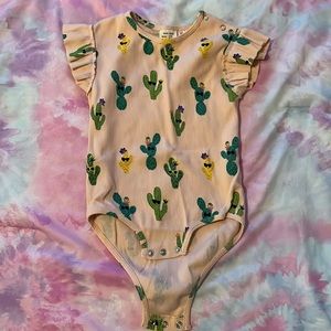 Zara Toddler Cactus Printed Bodysuit